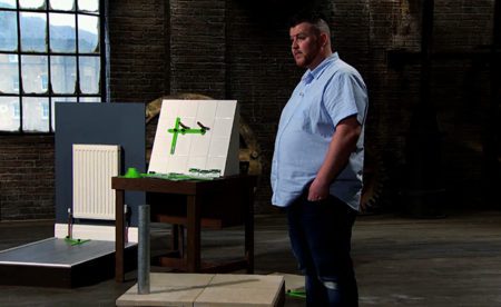 Pipe easy on Dragons Den